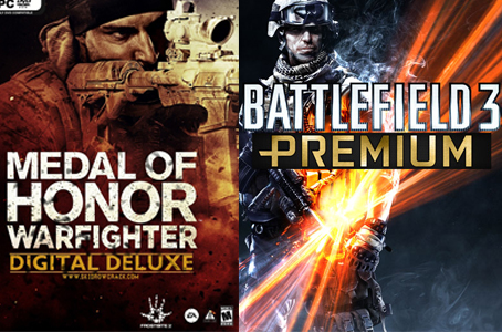 BATTLEFIELD 3 PREMIUM + Medal of Honor Warfighter Digital Deluxe Edition