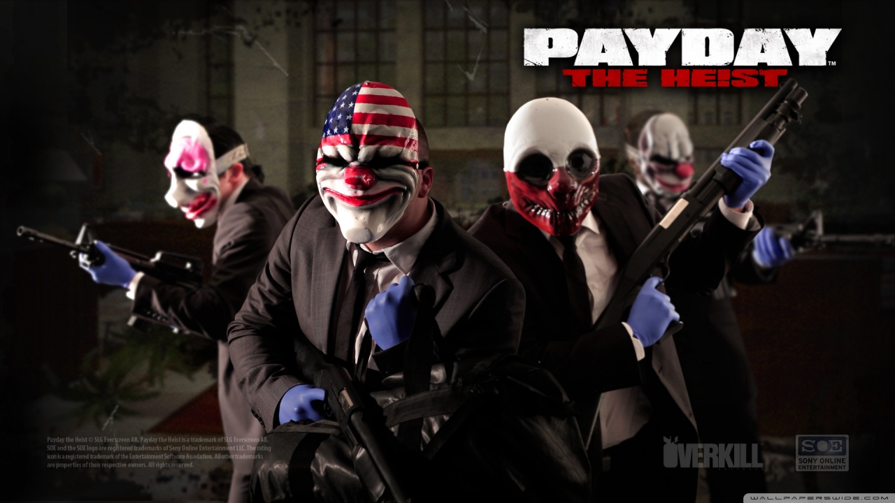 PAYDAY THE HEIST + ПОЧТА